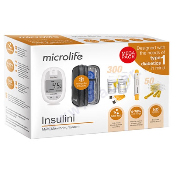 MICROLIFE INSULINI — СПЕЦИАЛИЗИРАН ПРОМО ПАКЕТ ЗА ДИАБЕТ ТИП 1