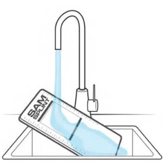 Шина за обездвижване SAM® Splint 18'' - 11х46 cm